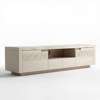 Modern Art Deco TV Console