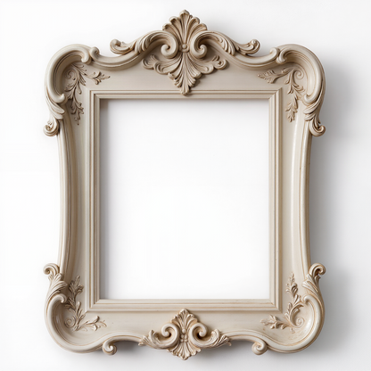 Ornate Baroque-Style Picture Frame