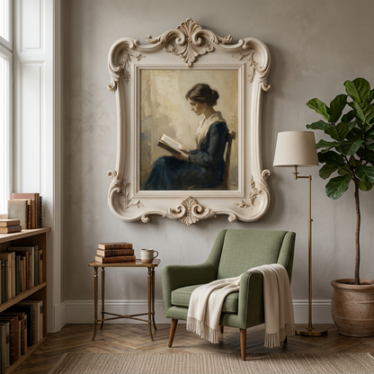Ornate Baroque-Style Picture Frame