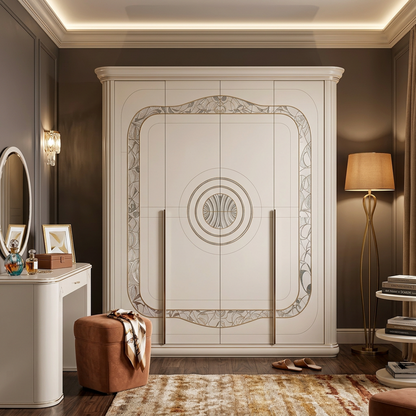 Ornate Neoclassical Wardrobe