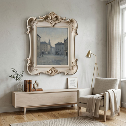 Ornate Baroque-Style Picture Frame