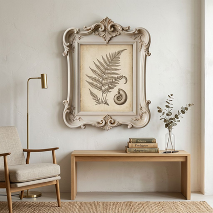 Ornate Baroque-Style Picture Frame