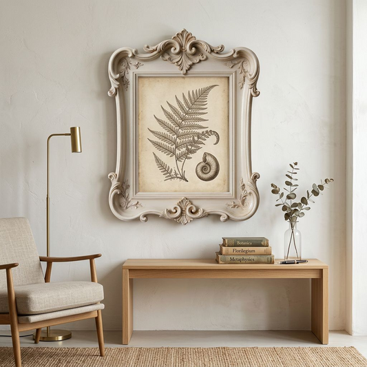 Ornate Baroque-Style Picture Frame
