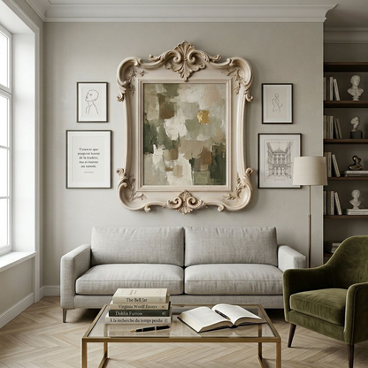 Ornate Baroque-Style Picture Frame
