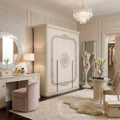 Ornate Neoclassical Wardrobe